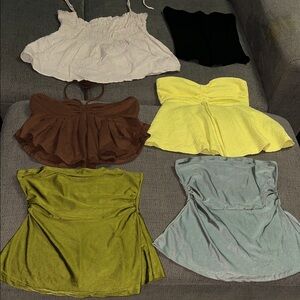 Bundle of 6 XS tops